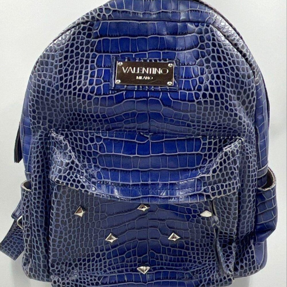 Mario Valentino Backpack in‎ Blue